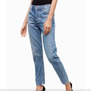 Agolde 25 taper jeans high rise